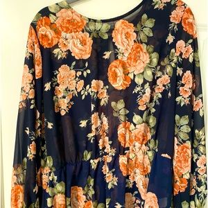 SHEIM flower blouse